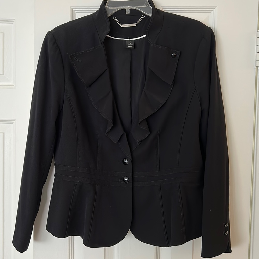 WHBM White House Black Market Black Jacket